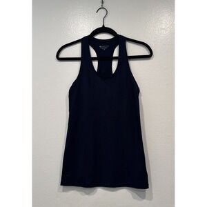 Athleta Navy Blue Tank Top Size XS Womens Racerback Gym Yoga Sleeveless